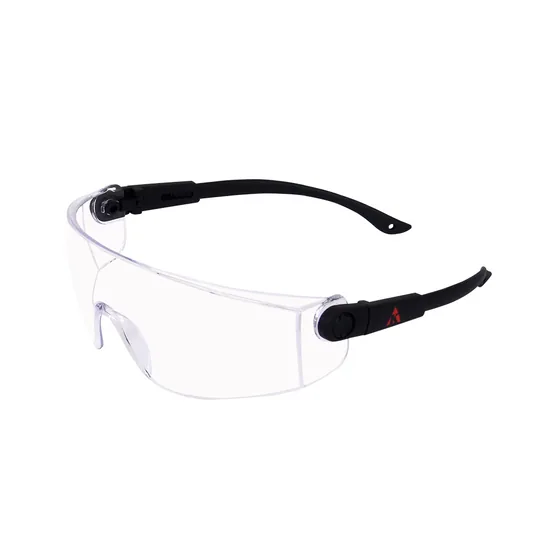 Karam ES018 Frameless Anti-Fog Safety Spectacles, Adjustable Arms