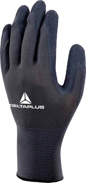 Delta Plus VE630 Polyester Gloves, Latex Coated