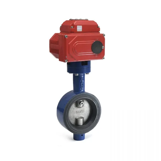Sant Valves CIBFE Cast Iron Butterfly Valve with Electric Actuator