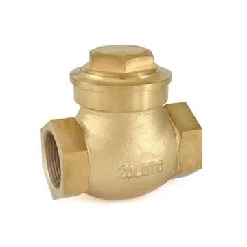 Zoloto Bronze Horizontal Check Valve No.9, SS 410 Trim, Screwed (1013)