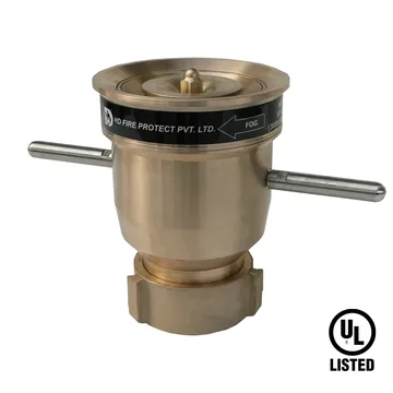 HD Fire Varsha 40U Monitor Nozzle, Bronze, 3 inch, UL Listed