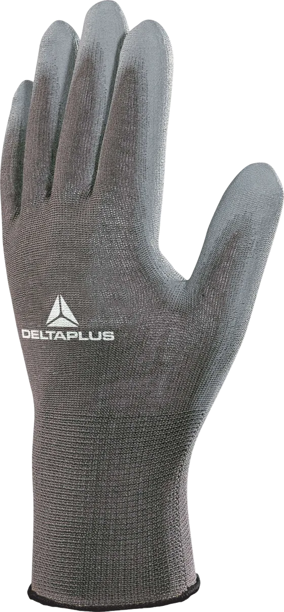 Delta Plus VE702P Polyester Gloves, PU Coated