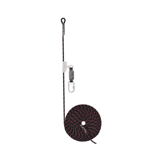 Karam Non-Openable Stainless Steel Rope Grab with Shock Absorber (PN2004)