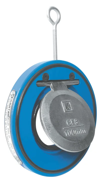Kartar Valves Compact Wafer Check Valve, DI Body (K710, K710S)