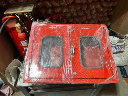 Balaji Fire Safety Fire Hose Box, Double Door, FRP