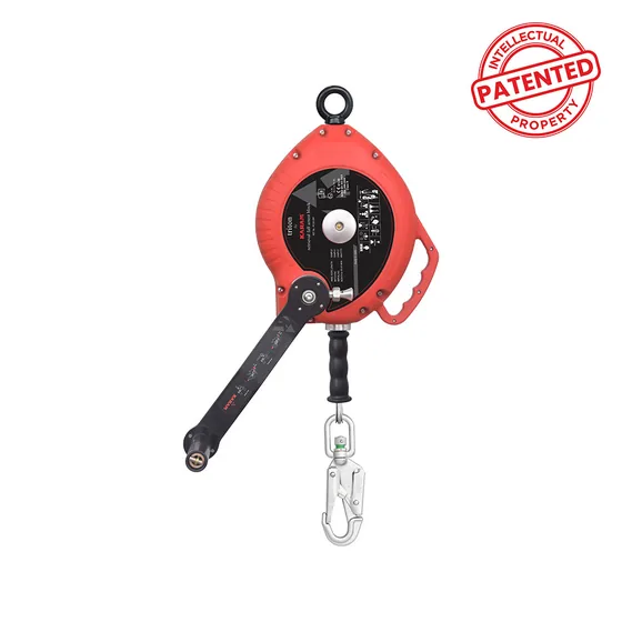 Karam Retrieval Fall Arrester Block with Winch, Galvanized Steel Wire Rope