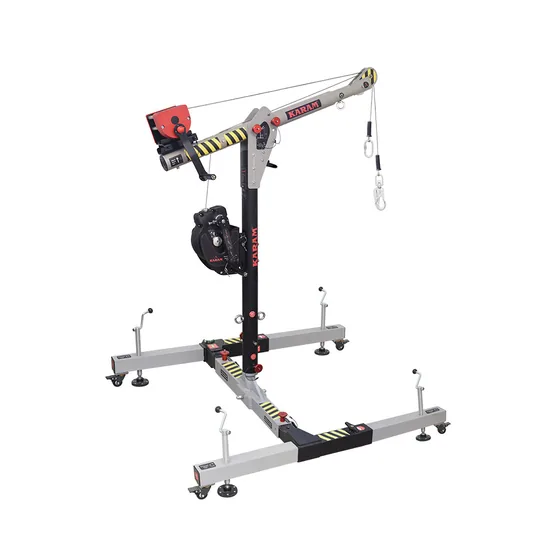 Karam H-Base Davit, Portable Aluminium