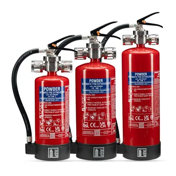 Ceasefire Launcher, MAP 90 Extinguisher and Modular Suppression Unit