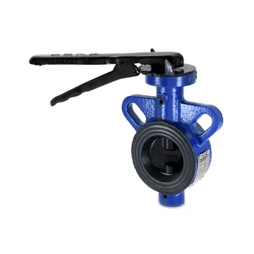 Sant Valves CR-22A Cast Iron Butterfly Valve, IS 13095, SS Disc, Short Pattern