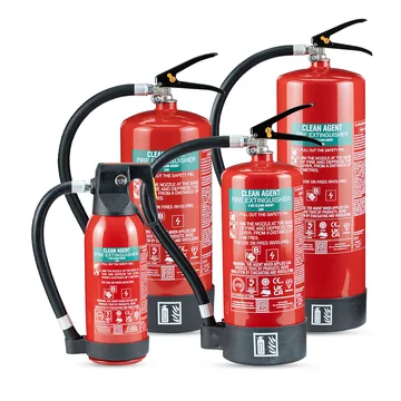 Ceasefire EN Approved Clean Agent Fire Extinguisher, HFC 236fa or Fluoroketone