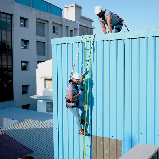 Karam Rescue Ladder System for Self-Rescue