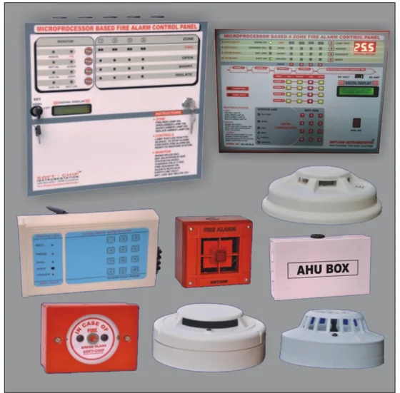 Soft-Chip Digital Fire Alarm Control Panel, Mono Series (2 to 32 Zones)