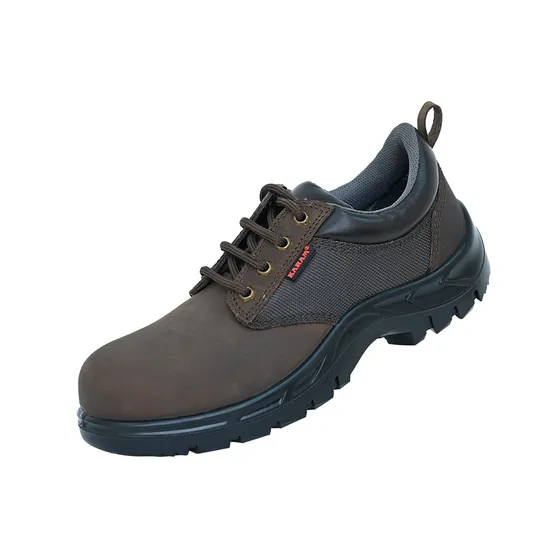 Karam FS233BR Brown Classic Crazy Horse Leather Safety Shoes