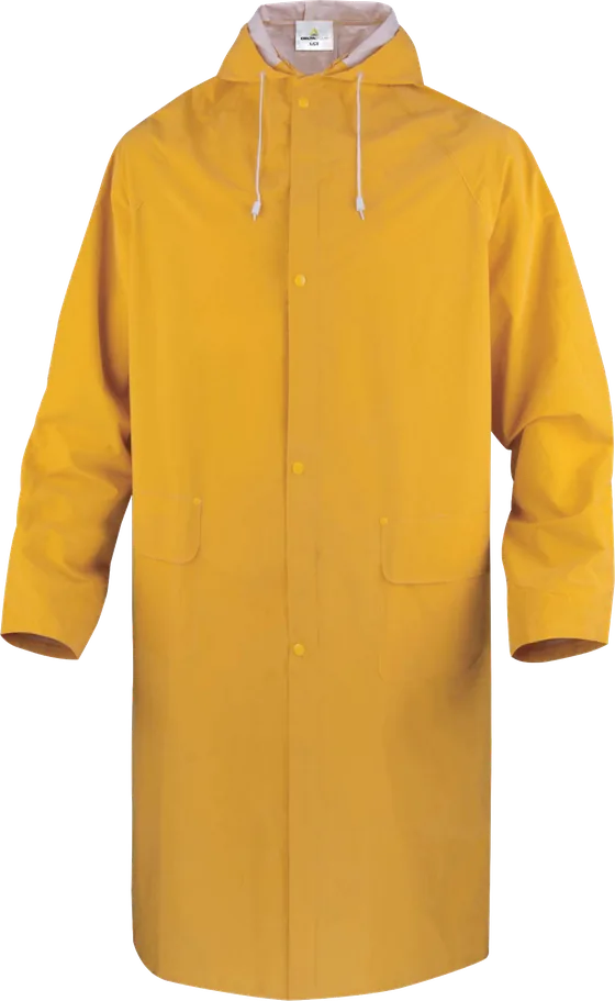 Delta Plus 305 Long PVC Rain Coat, 1.20 m