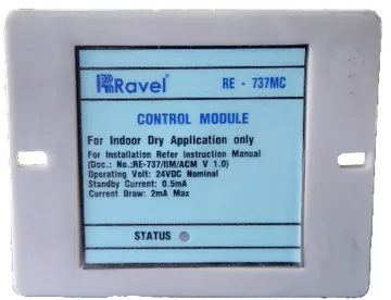 Ravel Addressable Control Module with Isolator (MonitI Single Loop)