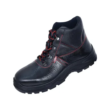 Karam FS21RO Workman Ankle Leather Safety Shoes, Nitrile Sole