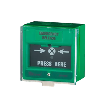 Ravel Emergency Release and Abort Call Points, Green and Yellow