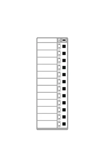Notifier ONYX ACM-24AT LED Annunciator with Switches