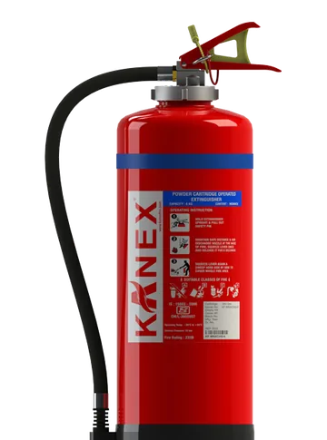 Kanex Monnex BC Powder Fire Extinguisher, Cartridge Operated