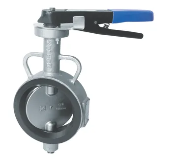Kartar Valves Wafer Butterfly Valve, Cast Steel Body, PN 2.5 (K713)