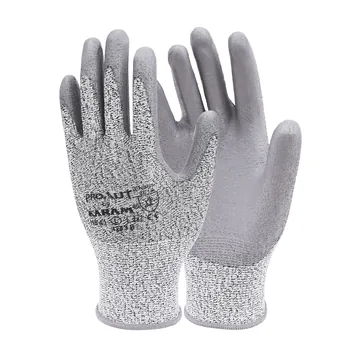 Karam HPPE Cut Resistant Gloves with PU Palm
