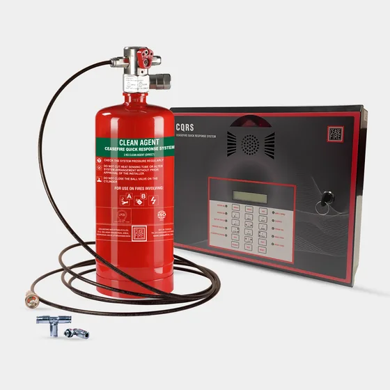 Ceasefire In-Panel Tube Suppression, HFC 227ea, Direct Low Pressure