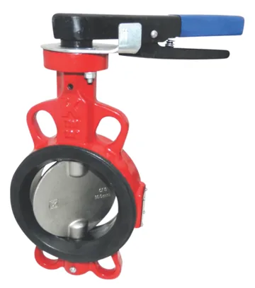 Kartar Valves Red Wafer Butterfly Valve, S.S. Disc, PN 16, ISI Marked (K-935)