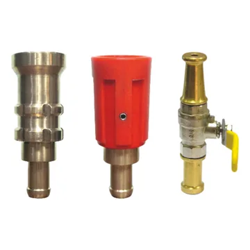 New Age Gunmetal Hose Reel Nozzle, Jet Spray Shut Off