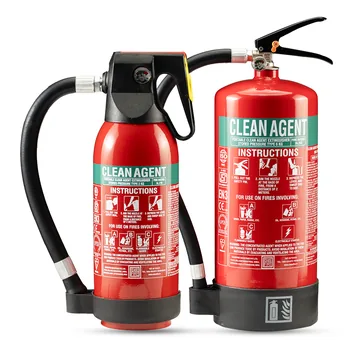Ceasefire HFC 236fa Clean Agent Fire Extinguisher, Stored Pressure