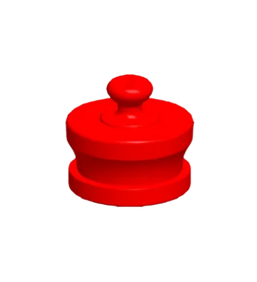Aaag Blank Cap, Male Instantaneous, ABS Plastic, 63 mm (AAAG P188)
