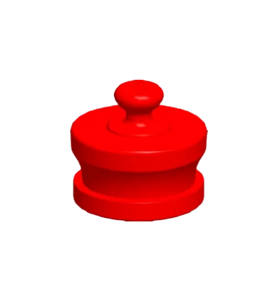 Aaag Blank Cap, Male Instantaneous, ABS Plastic, 63 mm (AAAG P188)
