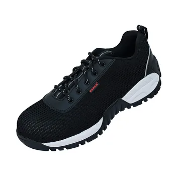 Karam G-Tex Fabric Low Ankle Safety Shoes, Black or Blue