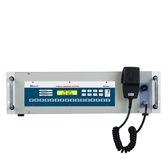 Ravel REVAC Nx PA Main Console, 1 to 16 Zones