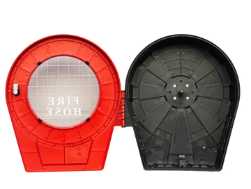 Aaag Fire Hose Box, Polypropylene, Wall or Stand Mounted