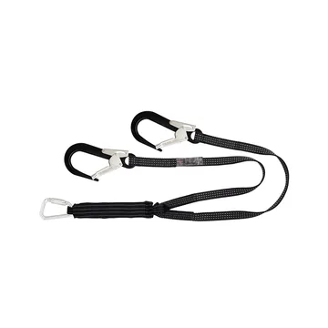 Karam Nospark Antistatic Energy Absorbing Twin Leg Lanyard, 30 mm Webbing