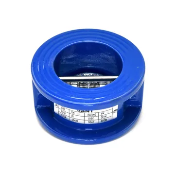 Sant Valves DP Dual Plate Wafer Check Valve, Cast Iron, DI Plates, PN-16