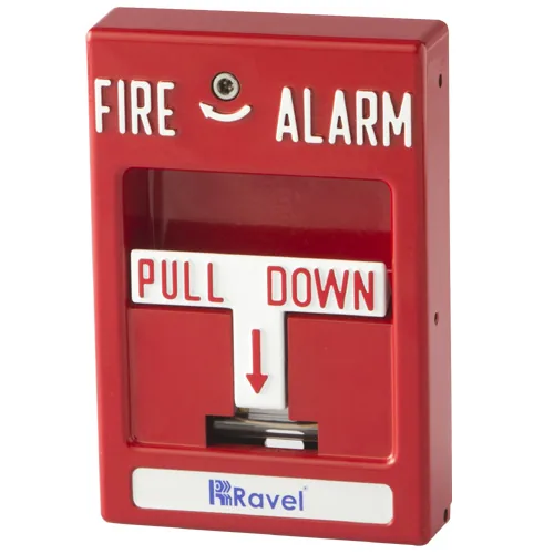 Ravel Manual Pull Station, Die Cast, Single or Dual Action