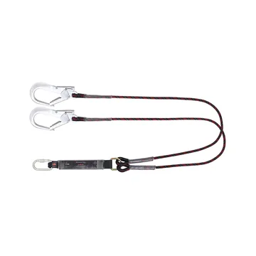 Karam Sharp Edge Tested Twin Leg Lanyard, Kernmantle Rope