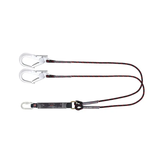 Karam Sharp Edge Tested Twin Leg Lanyard, Kernmantle Rope