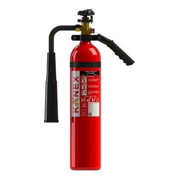 Kanex CO2 Fire Extinguisher, Stored Pressure Wheel Type Valve (RQ series)