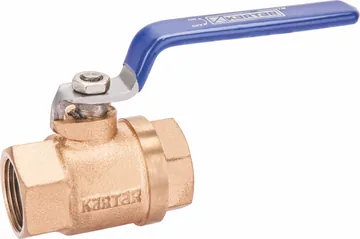 Kartar Valves Gunmetal Ball Valve, Full Bore, PN1.6 (K609)