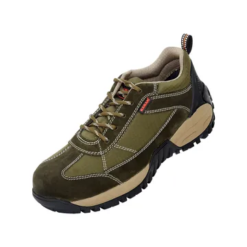 Karam FS252OL Olive Suede Low Ankle Safety Shoes