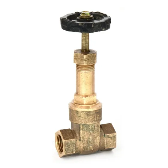 Sant Valves IS-5A Bronze Gate Valve, Rising Stem, IS 778 Class 2, Screwed