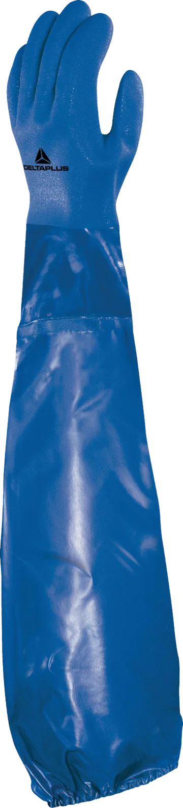 Delta Plus PETRO VE766 PVC Gloves, Full Arm 62 cm