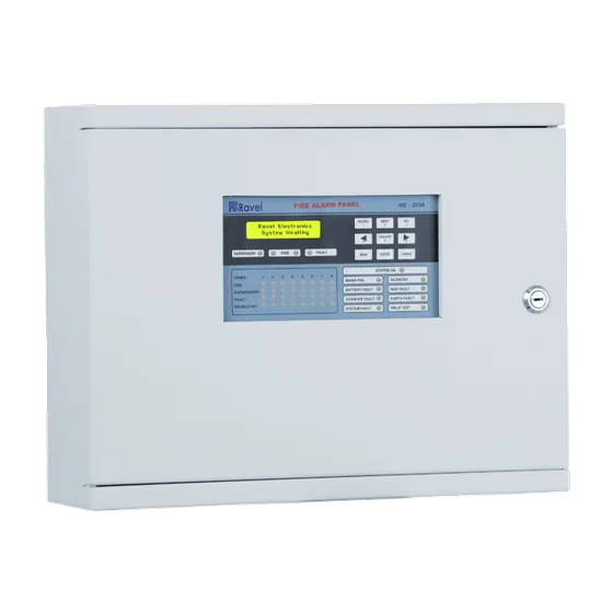 Ravel 8 Zone Conventional Fire Alarm Panel, UL 864