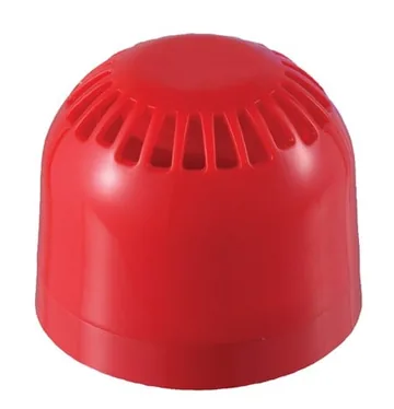 Apollo Conventional Open-Area Sounder, Red Body