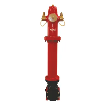 New Age Dry Barrel Pillar Hydrant, Cast Iron, 4 inch