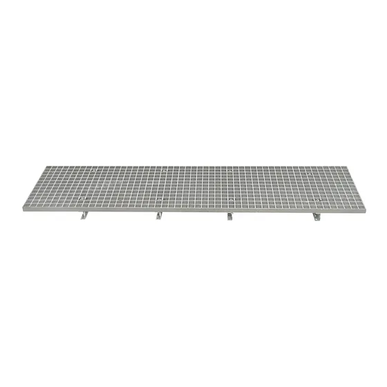 Karam Roof Walkway with Adjustable Brackets for Trapezoidal Roofs (WW06T)