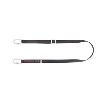 Karam Work Positioning Lanyard with Ring Adjuster, Webbing