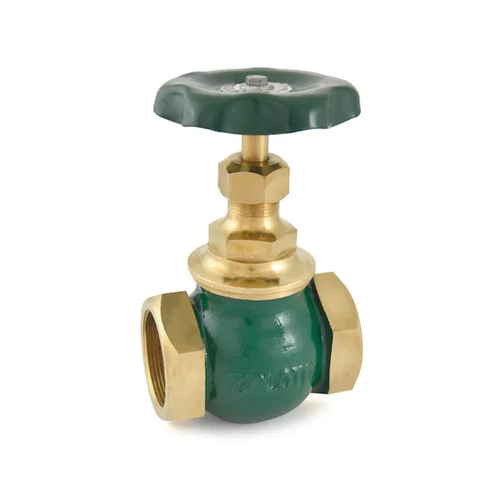 Zoloto Bronze Globe Valve No.5, Heavy Pattern, Screwed (1002)